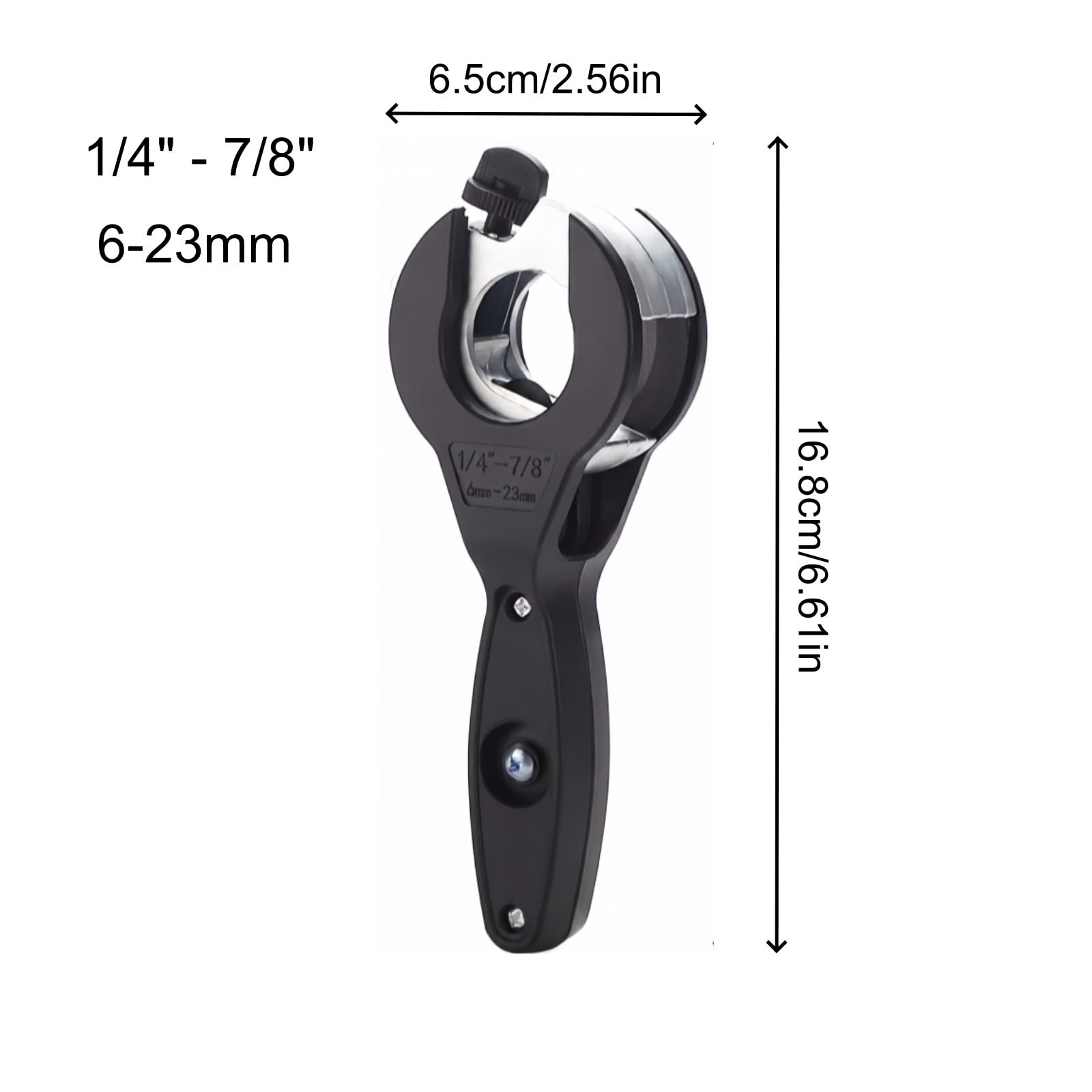 Coupe-tube à cliquet en cuivre for tuyaux compacts et rapprochés(6-23mm)