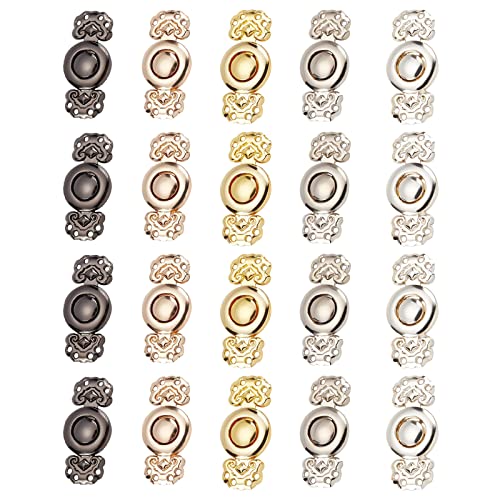 Clip Per Cardigan In Metallo - Ferma Vestiti Vintage Per Maglioni, Sciarpe E Camicie - 2 Pezzi
