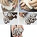 Dinosaur Cookie Cutters for Kids By Garloy,3 Sets Dino Cookie Cutters With T-Rex Stegosaurus Triceratops Skeleton Fossil