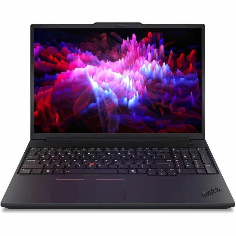 Image of Lenovo ThinkPad P16v Gen 3 21RS004QUS 16 inch Mobile Workstation - WUXGA - 60 Hz - Intel Core Ultra 7 265H - 32 GB - 1 TB SSD - English Keyboard - Black
