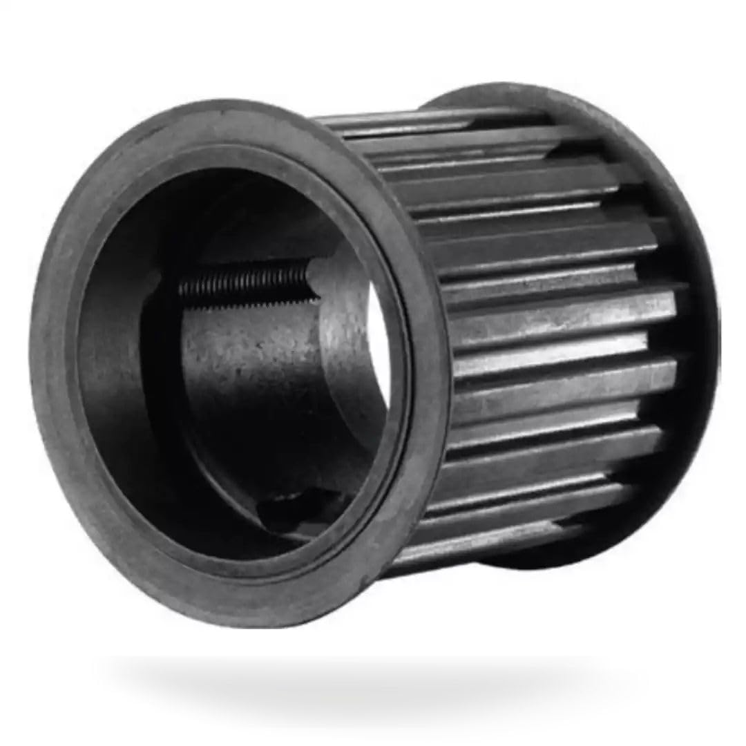 CMW - 14MZ030-055M - Poulies synchrones - Profil HTD - 14M - A moyeu amovible 2517-30 dents - Pas de 14 mm - Acier
