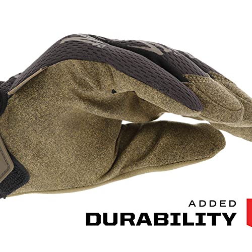 Image of Mechanix Wear: The Original Work Glove with Secure Fit, Synthetic Leather Performance Gloves for Multi-Purpose Use, Durable, Touchscreen Capable Safety Gloves for Men (Brown, Medium)