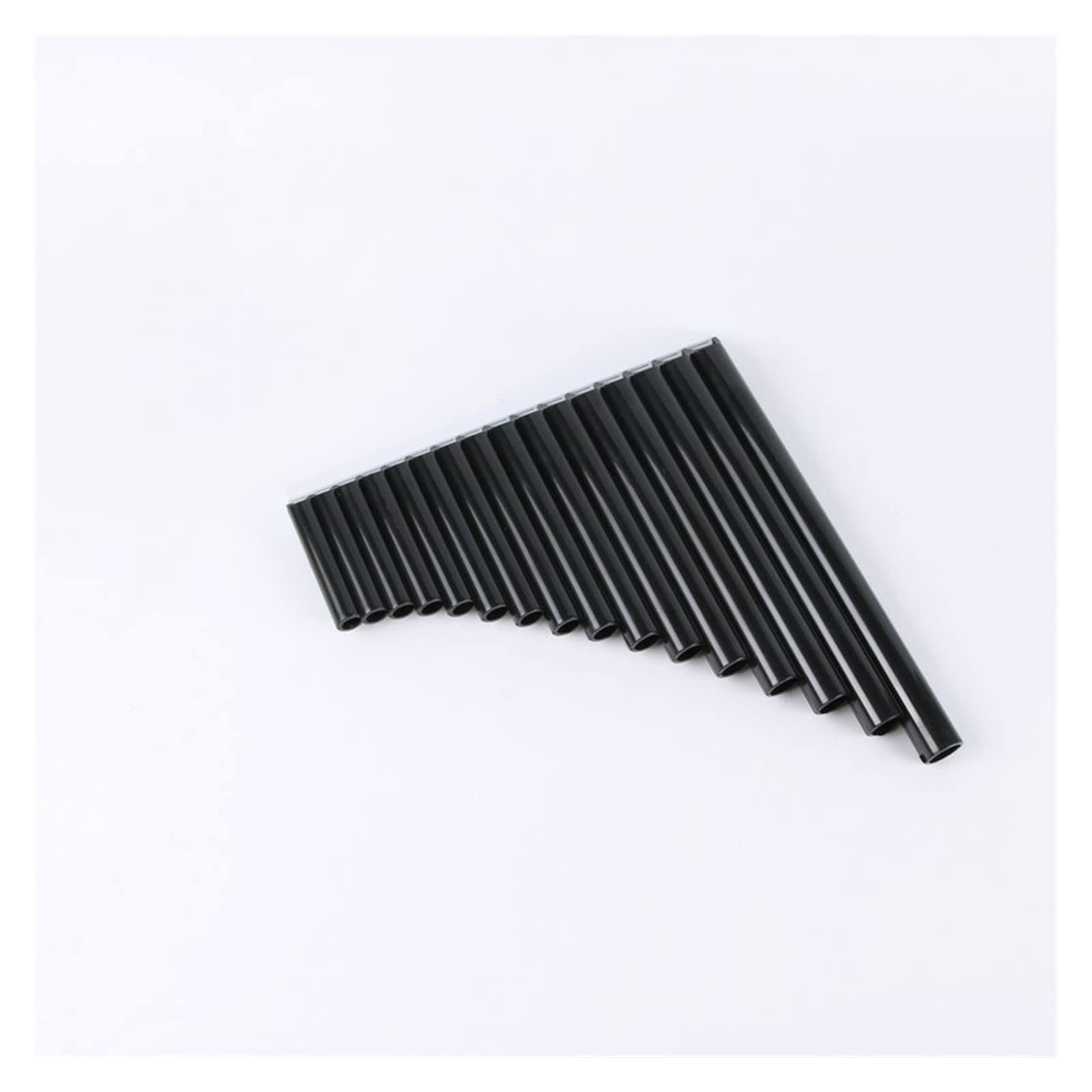 Profesional Pan Flauta 16/18 Tubos Alto C Llave Pan Flauta Resina Pan Tubos Chino Tradicional Instrumento Musical ABS Pan Flauta (Color : 16tube bk)