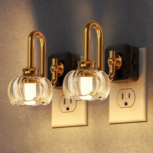 Image of DORESshop Night Light,Night Lights Plug into Wall,Dimmable Nightlight