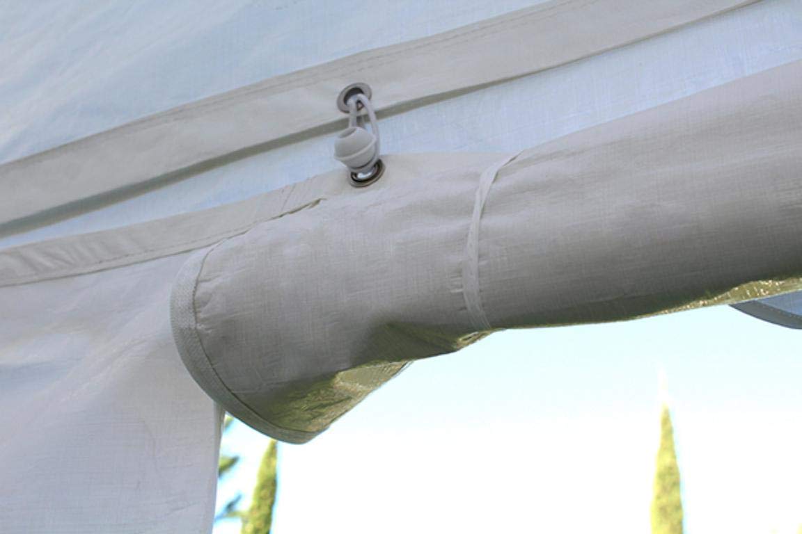 Carpa 10x5 m Impermeable para Eventos, Jardín y Bodas | Carpa impermeable con ventanas. Ideal para bodas, eventos, hostelería, jardines y celebraciones al aire libre.