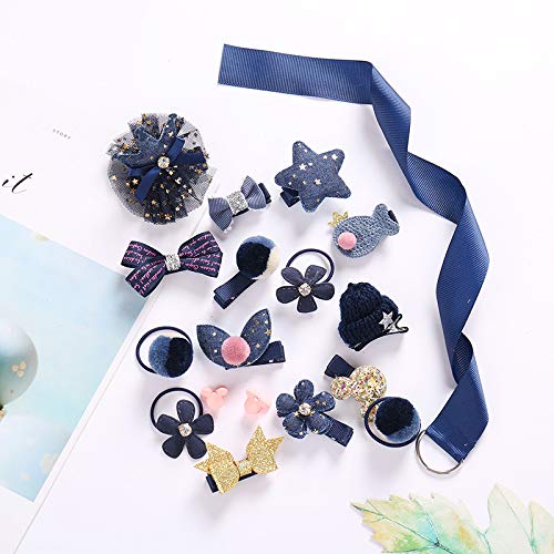 18 Pcs Hair Accessories Combo Set