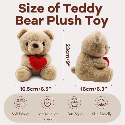 Qigeeku Plüsch-Teddy 25 Cm