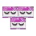 i•ENVY 3D Collection Eyelashes Multiangle & Volume (KPEI121) 3 Pack