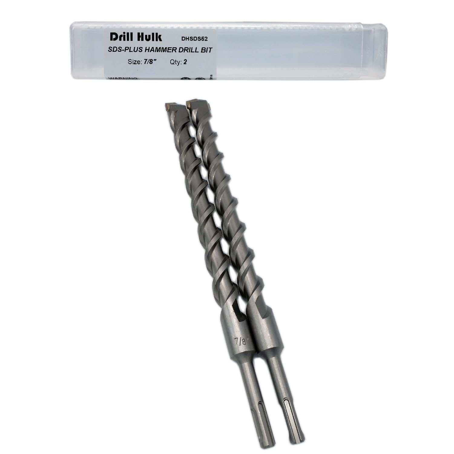 Carbide Rotary Hammer Drill Bits - 6 Pack -11 Carbide Rotary Hammer Drill Bits - 6 Pack -11