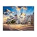 WACYDSD Puzzle 1000 Teile 3D Puzzle Madrid DIY Hand-Ed Für Wohnkultur