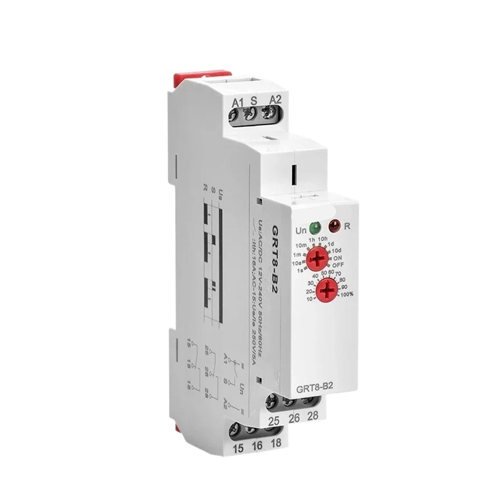OSHZIKJII GRT8-B Relay 16A AC230V OR AC/DC12-240V(GRT8-B1 AC230V)