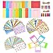 Produktbild sunmns 6 in 1 Colorful Bundle Kit Zubehör für Fujifilm Instax Mini 9/8/90/70 auch Kamera, Zubehör, Film Aufkleber, Schreibtisch Rahmen, aufhängen Rahmen