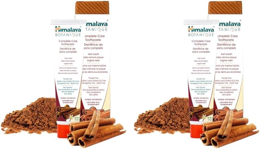 HimalayaBotanique Simply Cinnamon Complete Care Toothpaste 150 g (Pack of 2)