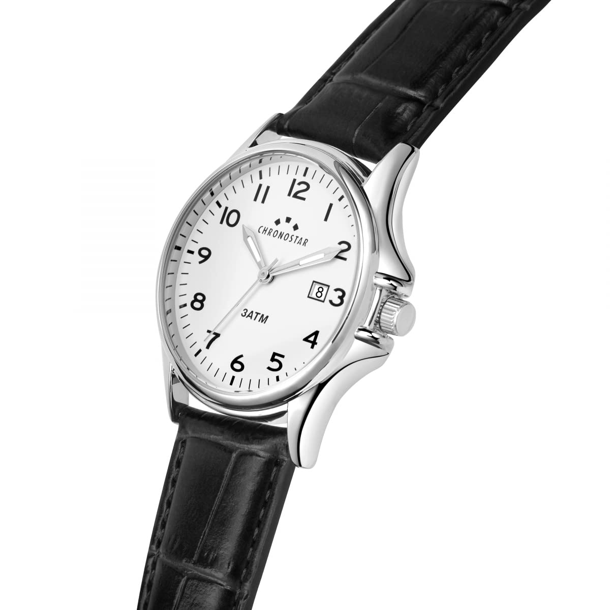 Vintage Orologio Uomo, Tempo e data, Analogico - 43mm