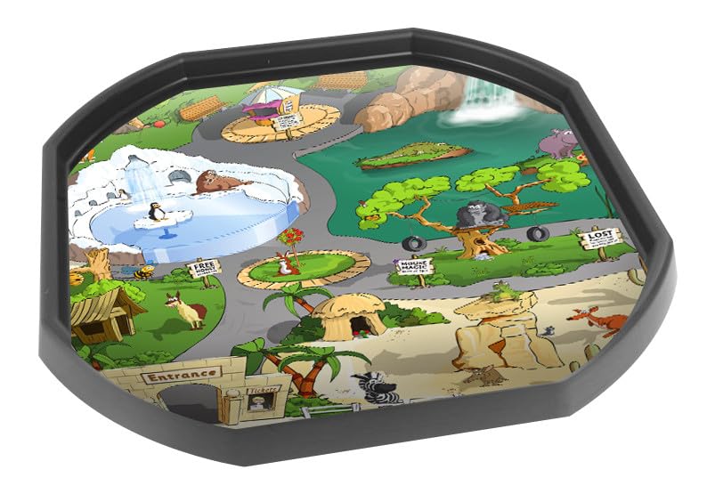 Alphabet Zoo Vinyl Tuff Tray Insert - 60 x 60 cm - For Mini Tuff Spot Tuff Tray