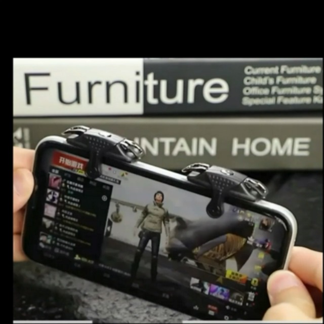 Manettes De Jeu Mobiles Pour Téléphone - 2 Triggers Réglables - Compatible PUBG, FPS - Sensibilité élevée - Sans Pilote