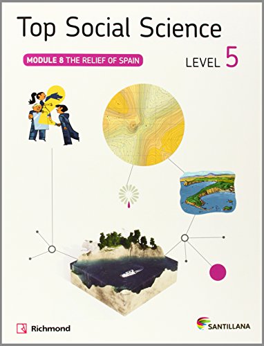Portada de Top Social Science 5 the Relief of Spain