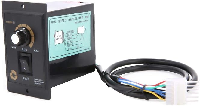 AC 220V 300W Motor Speed Controller Variable Speed Regulator with Overload Protection for Industrial Fans Conveyors and Packing Machines