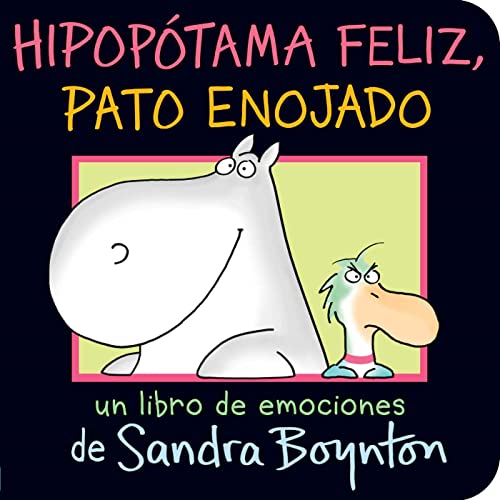 Image of Hipopótama feliz, pato enojado (Happy Hippo, Angry Duck) (Spanish Edition)