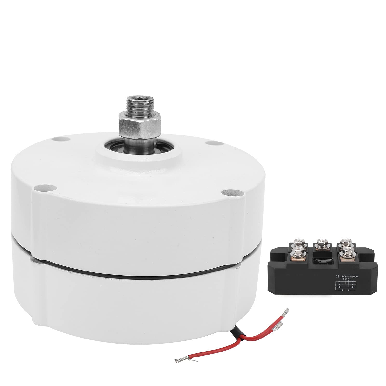 Wysokowydajny Generator z Magnesami Trwałymi Alternator 300 W AC do zastosowań Przemysłowych, materiał NdFeB, Trwały i Odporny na korozję (z prostownikiem 24V)