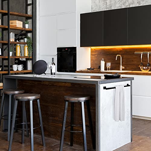 Image of Design House Millbridge 24-inch Towel Bar in Matte Black