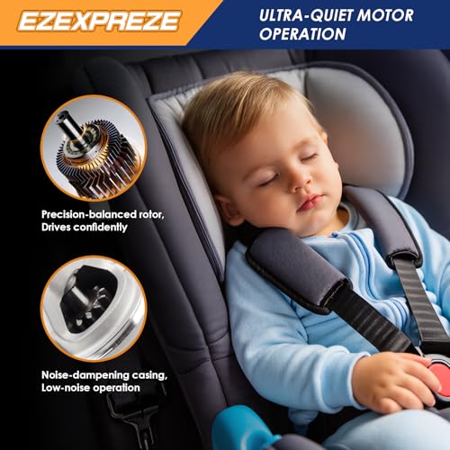 Image of Ezexpreze 5405 Starter Motor Compatible with Ford F-150 2011-2012 V6 3.5L /3.7L, Mustang 2011-2012 V6 3.5L, 1.2KW 12V 12-Tooth Clockwise, Replace# BR3T-11000-AC, BR3Z-11002-A