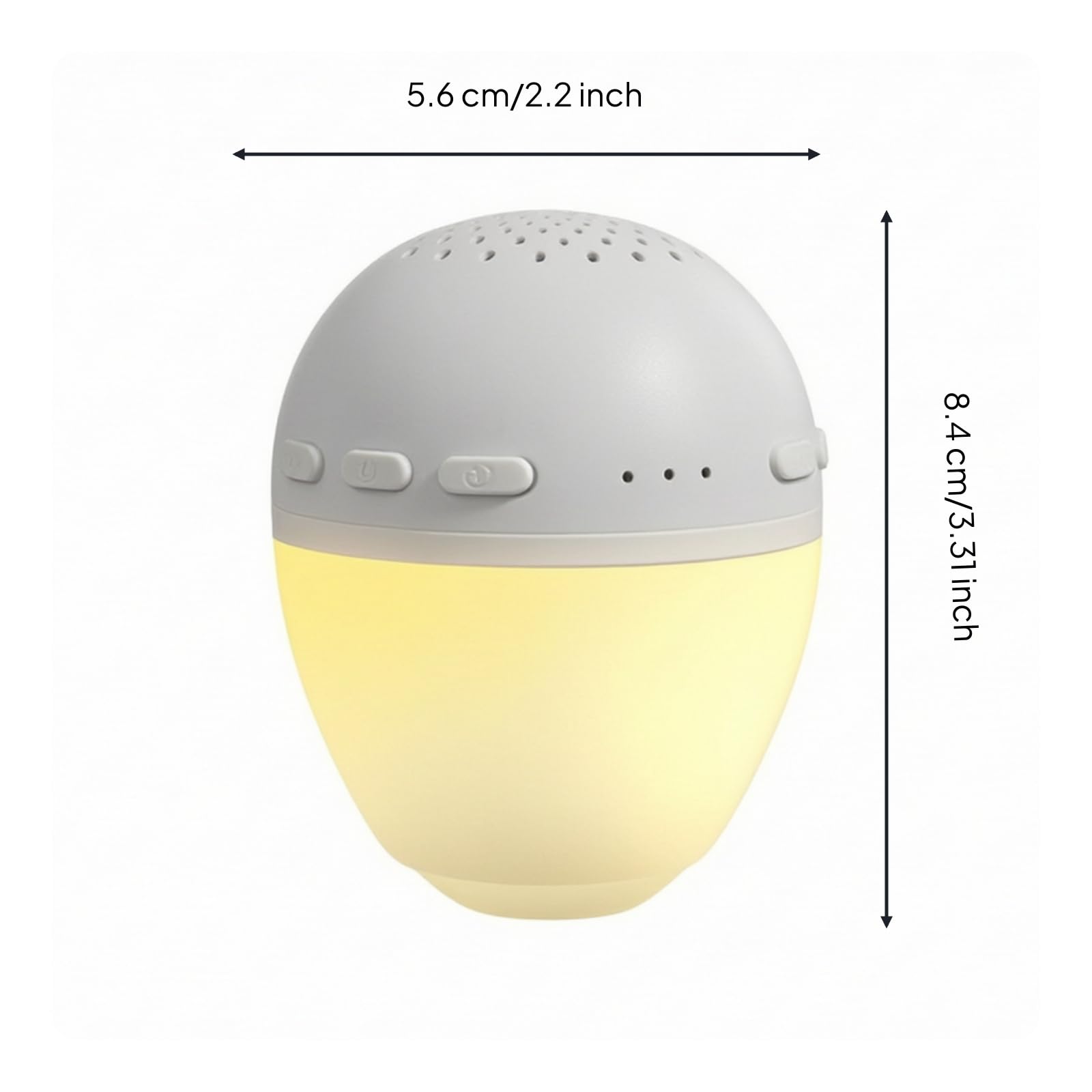 Altoparlante con Macchina Del Rumore Bianco LED Generatore di Rumore Compatto Dispositivo per Bambini