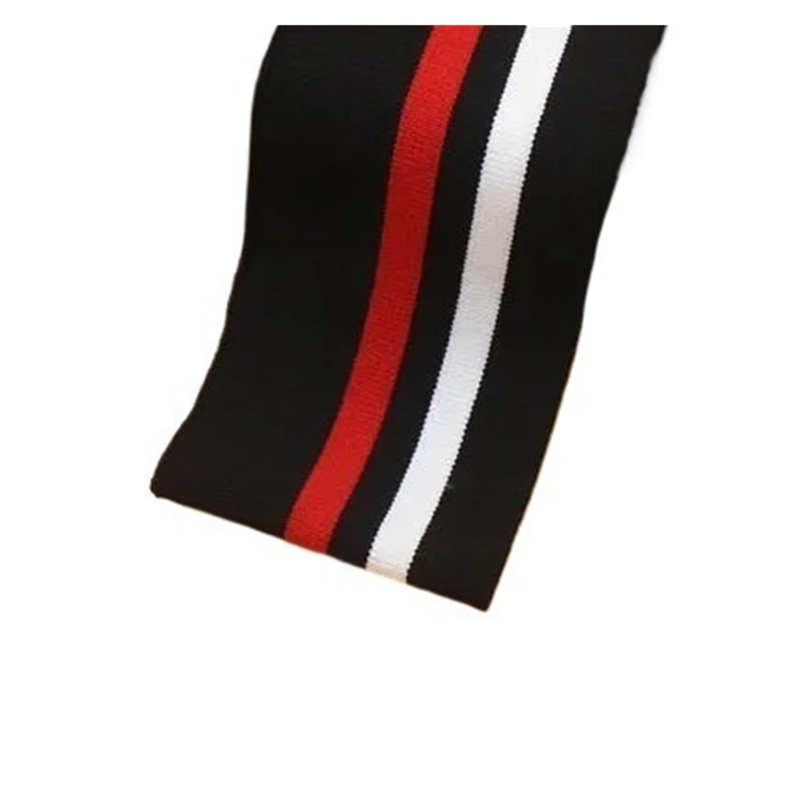 JMORCO Elastic Ribbed Cuffs Rib Combed Cuff Fabric By Half Yards Striped Stretch For Sewing Base Shirt Knitting Neckline 7.5x85CM(Hzrh076) — image 1