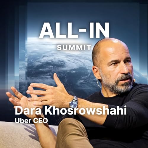 『Uber CEO Dara Khosrowshahi on self-driving's future, changing business model, job displacement』のカバーアート
