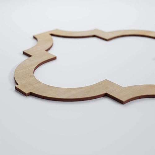 Miniatura 4 de Ekena Millwork WALW16X16X0250MRKBI Marrakech - Paneles de pared con calado, 15 38 pulgadas de ancho x 15 38 pulgadas de alto x 14 de alto, abedul