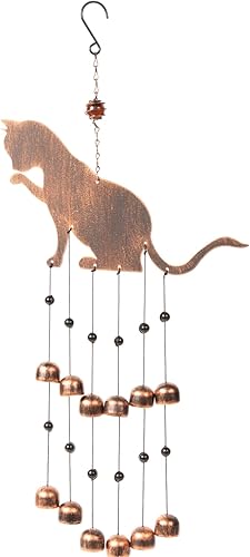 VP Home Campanillas de viento de delfines de 35 pulgadas de alto para exteriores, carillones de viento únicos de delfines decoración al aire libre,