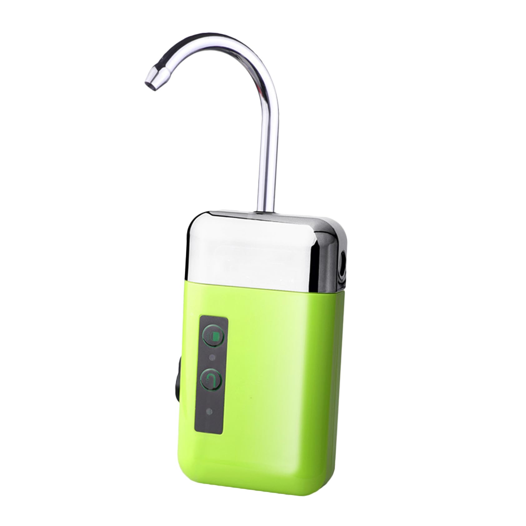 Wiederaufladbare Sauerstoffpumpe für Aquarium und Teich, USB, Grün