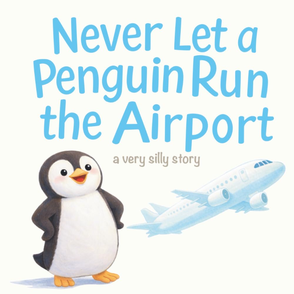 Never Let a Penguin Run the Airport: A Very Silly Picture Book About Big Ideas, Buttons, and Knowing When to Step Aside (Ages 3–7)