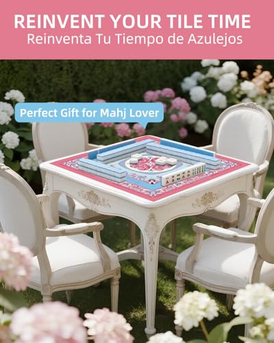 Tapete Mahjong American Neopreno 33 Pulgadas Azul miniatura 2