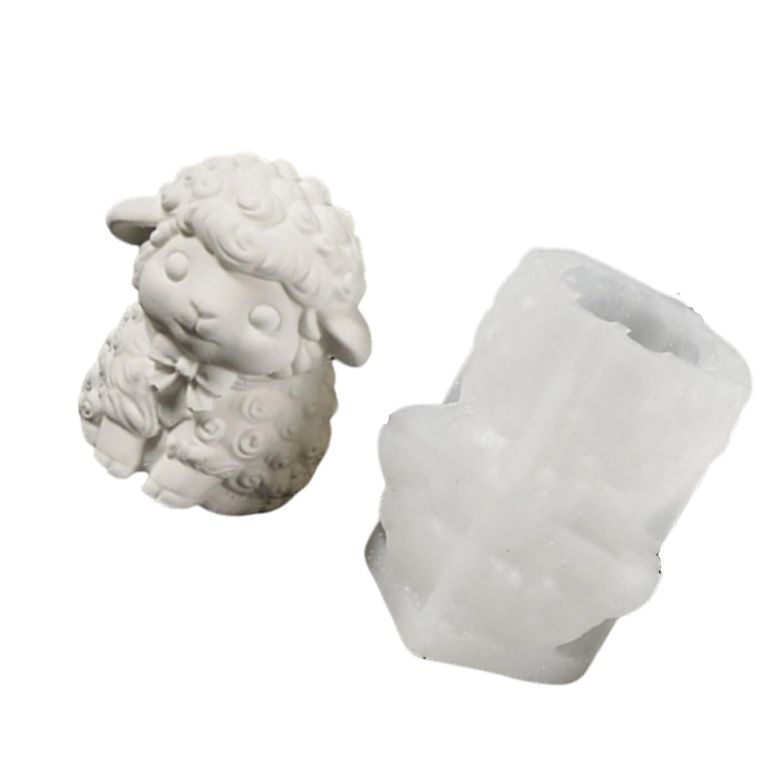 Kaeltsyn Creative Silicone Lamb Suitable for Crafting Soap Chocolate and Other Projects Gift Making Supplies