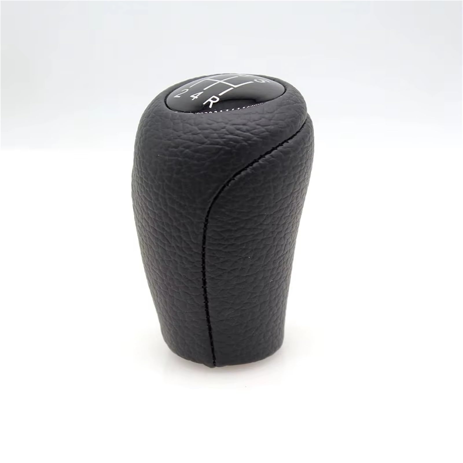 Kedfbts One Color Gear Shifter Compatible With Mazda 3 For Bk For Bl For Cx-7 For Er 2006 2007 2008 2009 2010 2011 2012 Gear Shift Knob 5/6-Speed Lever Ball(Leather 5 Speed)
