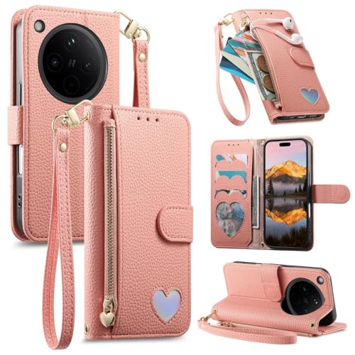 Pochette Oppo Reno 12F 5G rose idéale pour vos sorties et voyages