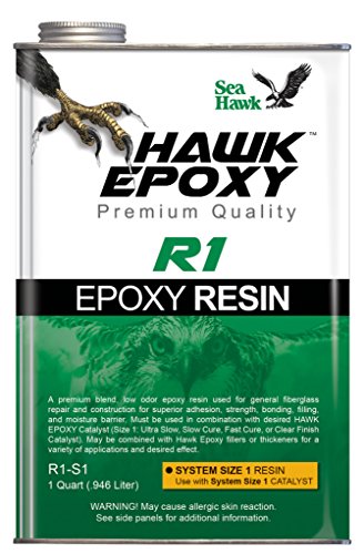 1 QT Size 1 Hawk Epoxy R1 Resin