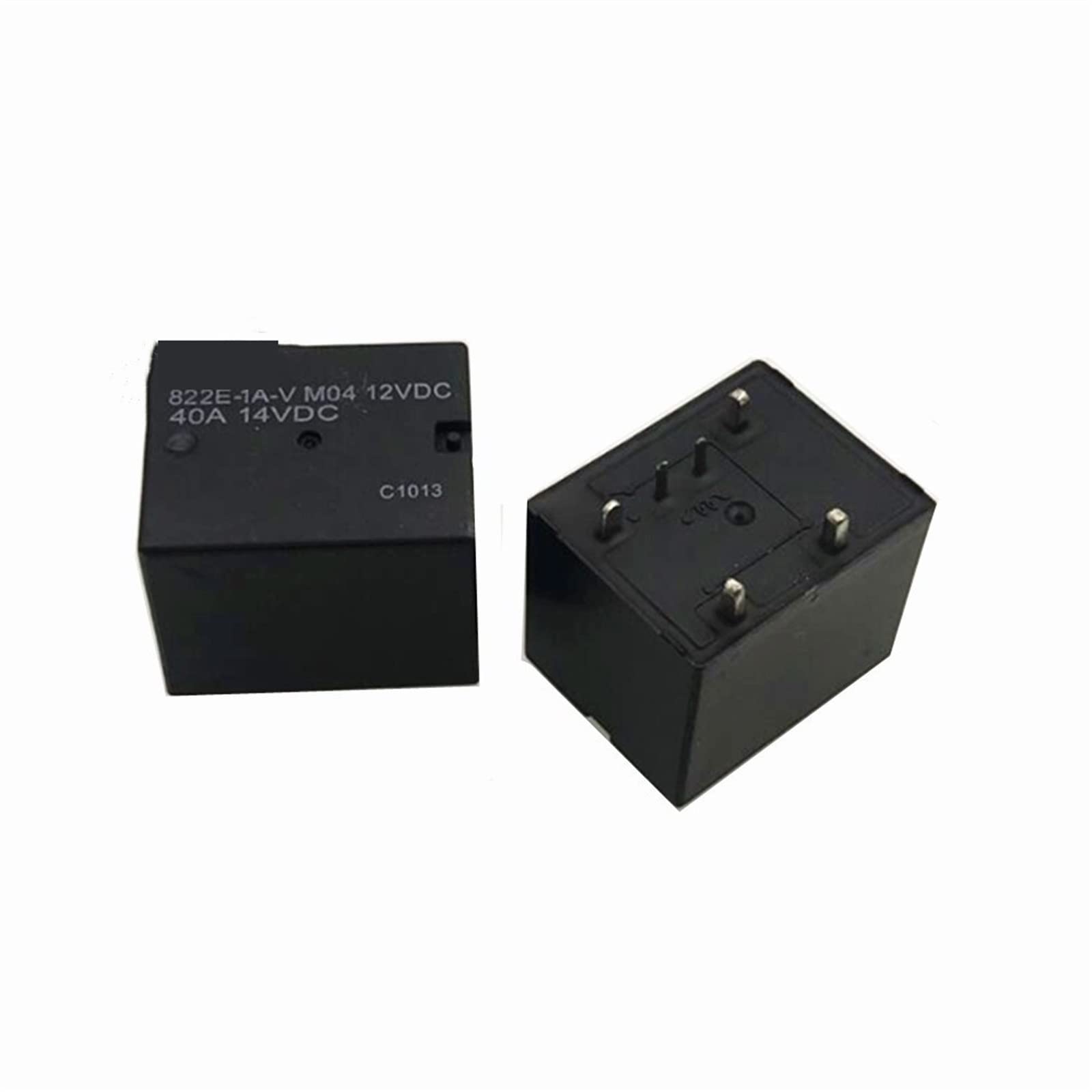 AQHYEBNSR 5PCS Relay 822E-1A-V M09 12VDC 822E-1A-V-M09-12VDC 822E 1A V 40A 6PIN General HFKP-012-1H6T