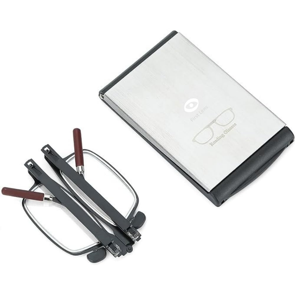 First Lens PocketView Ultra Slim Foldable Blue Light Reading Glasses | Easy to carry | Men & Women-image-31