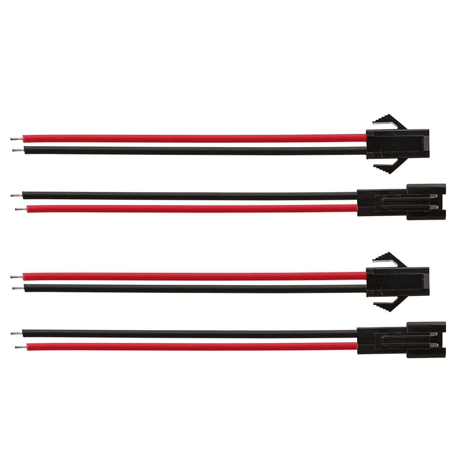 Connect Plug Connector 100Pair JST SM 2 Pin 2P Male Plug to Female Jack Socket Wire Cable Connector for LED Strips Light Length 10CM 15CM 20CM (Color : 15cm)