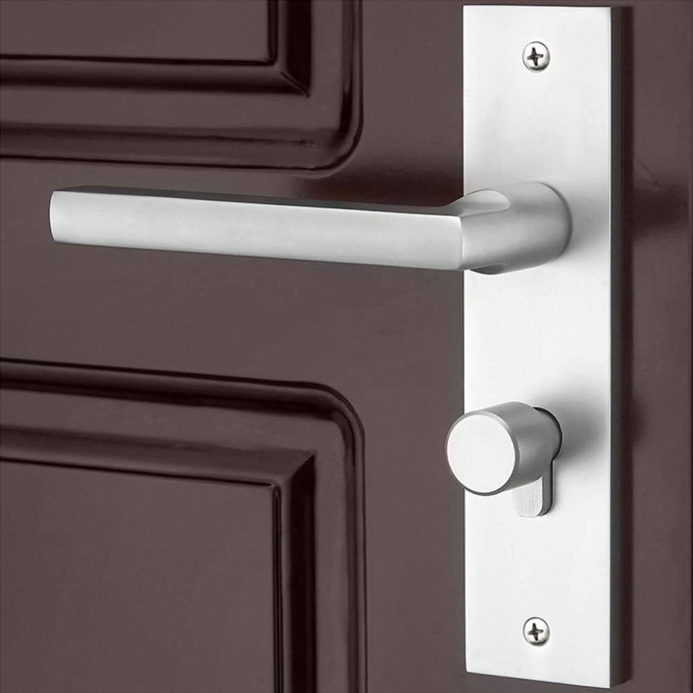 European Door Lock, Indoor Bedroom Living Room Lockset, High Density Marble Lock Cylinder, Come with Matching Keys