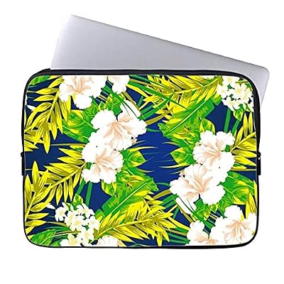 Coverfull SLVC08-SHOK-101-MIM5 8" Laptop Tablet Case, Tropical Flower, Blue