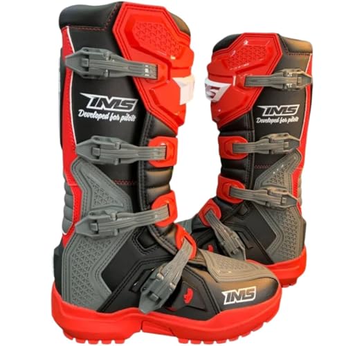 IMS Racing Bota Robust Injetada Motocross Trilha Enduro Moto Par - 44 BR