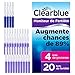 Pack de recharge: 20 Tests De Fertilité Pour L’Ovulation Et 4 Tests De Grossesse Clearblue, 24 Tests