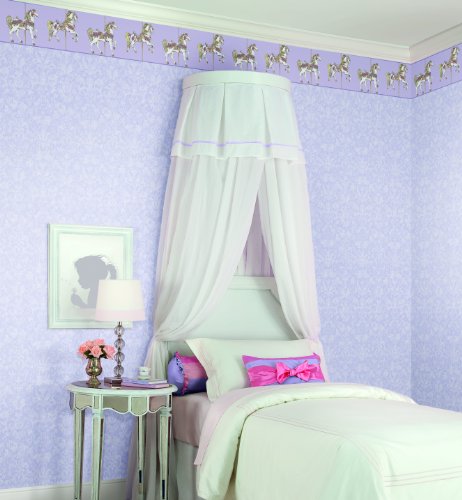 Borde de caballo Carousel cenefa lavable para tapar imperfecciones y decorar cuartos 3