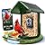 Bird Feeder with Camera Solar Powered - Smart Bird Feeder Camera 2K HD Live Stream, 5MP Photos, AI Identification for Backyard, 2.4Lb Large Capacity, Gifts for Mom Dad