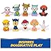 Paw Patrol Rewards Box Gift Pack, 8 Mini Figures, 2 Animal Figures, 4 Sticker Sheets & 1 Pup Squad Racer, Kids Toys for Boys & Girls Ages 3 and Up