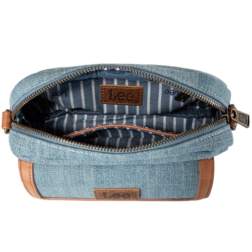 Image of Montana West x Lee Denim Small Crossbody Bags for Women Cute Shoulder Handbag with Headphone Pouch