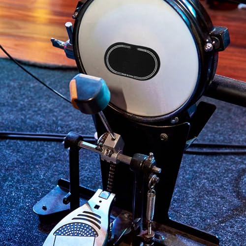SEWACC 2 Pcs Drum Head Protective Sticker Pad miniatura 7